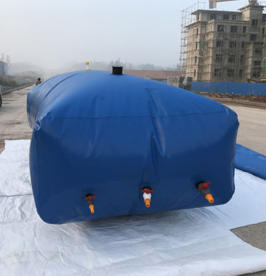 los tanques de agua grandes de la capacidad flexible de los tanques de almacenamiento del agua de la almohada del PVC 10000L riegan el tanque de sujeción