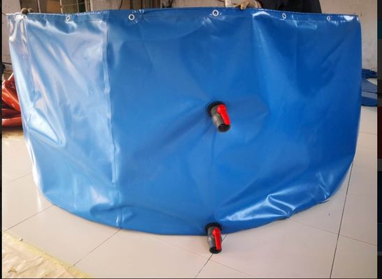El PVC plegable de la forma redonda cubrió el acuario plegable de la cubierta material de la lona del tanque del estanque de peces