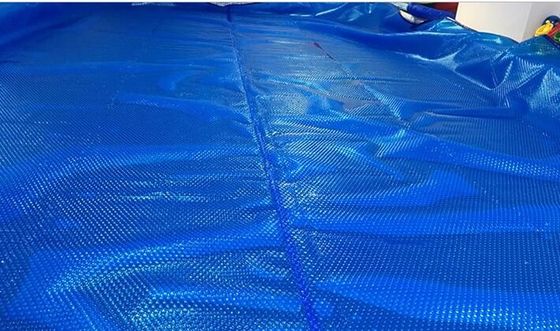 Manta solar de la piscina de la burbuja salvo carrete de la cubierta de la piscina del diámetro del calor y de la evaporación 12m m