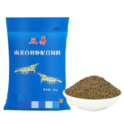 Acuario 20KGS/Bag de la comida del camarón de Penaeus Vannamei de la proteína del 42%