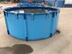 acuario de la lona de 3000L 1.2M M plegable y plegable con el tanque plástico del estanque de peces del marco metálico