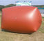 El tanque de almacenamiento rojo flexible del metano del PVC con la lona de TPU para cocinar el combustible