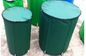 Barriles para agua del jardín del PVC del invernadero, los tanques de agua portátiles plásticos plegables de los barriles 150L del agua