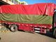 Cubierta modificada para requisitos particulares del camión del PVC 750gsm, cubiertas al aire libre impermeables del equipo 1000D de la cubierta 1000D X del camión