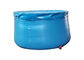 Los tanques de agua portátiles flexibles modificados para requisitos particulares del tanque de agua de la lona de la forma de la cebolla del color 7000L