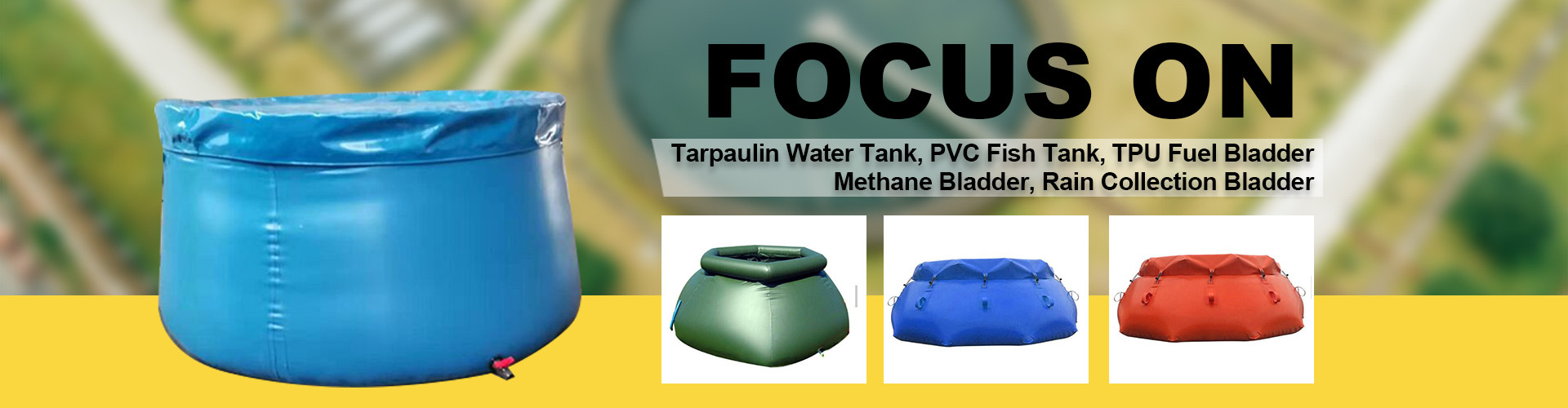 calidad Tanque de agua de lonas Fabricación