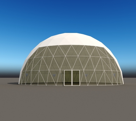 Exhibition Event Party Steel Geodesic Dome Tent 20M Diameter