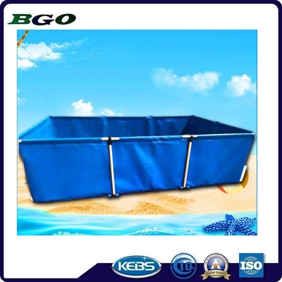 Puerto de carga de Qingdao Tanque de peces de lonas para granjas acuícolas impermeables