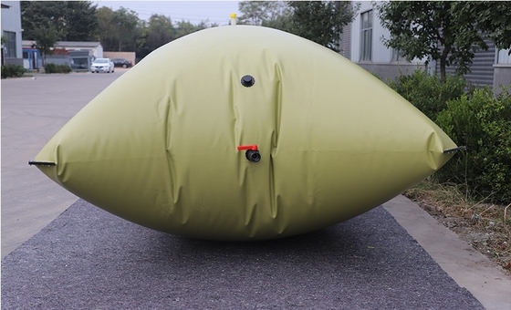 PVC Flexilbe Bolso de agua agrícola Tanque de agua de lona para la industria Recogida de aguas residuales
