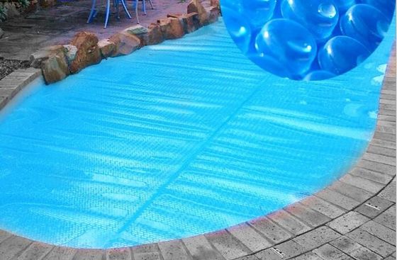 manta de calefacción solar azul de la cubierta de la piscina 500um para arriba la cubierta solar privada de tierra de la piscina
