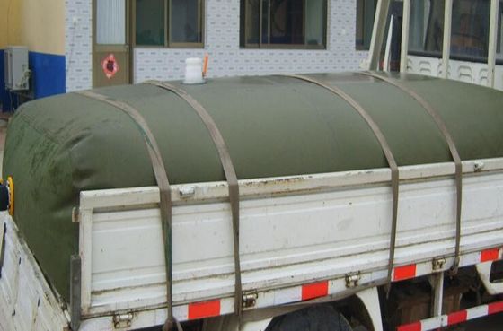 vejiga líquida militar flexible diesel del combustible de la contención del tanque de almacenamiento del petróleo crudo del depósito de gasolina de la vejiga 10000L