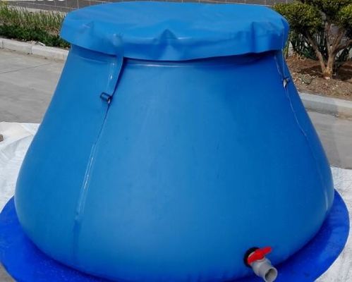 el tanque plegable de la cebolla de la lona del PVC de 1000L 0.9m m para la irrigación usada para almacenar el tanque de sujeción del agua
