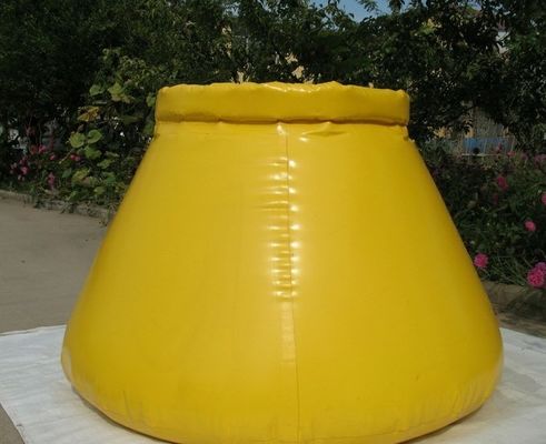 la cebolla 5500L forma el tanque de almacenamiento del agua de la lona del PVC TPU que los tanques de agua portátiles riegan el tanque de sujeción