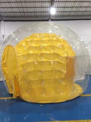 los 5M Inflatable Bubble Tent dos capas del buen aislamiento al aire libre