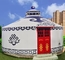 Experimenta el encanto de la cultura mongola Yurt Estructura de bambú Tienda geodésica de cúpula