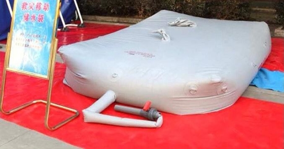 6 a 15 años de vida útil Tarpaulin Almacenamiento de líquidos Bolsa flexible Tanque de agua de uso pesado