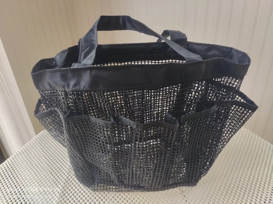 Bolsa de malla de PVC para almacenamiento Cosméticos Libros Bolas Paraguas Gafas Bolsa de playa de gran capacidad