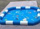 Piscina inflable portátil al aire libre interior inflable de encargo los 3.5M*3.5M Swimming Pool Material