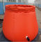 la cebolla plegable de la capacidad 3000L forma el tanque de almacenamiento plástico del agua para el rescate del fuego