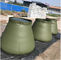 Los tanques de vejiga resistentes a la sequía del almacenamiento del agua del ejército 30℃ ~ resistencia de la temperatura 70℃