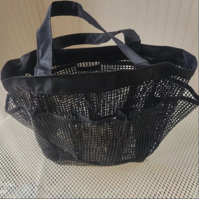 Bolsa de almacenamiento con malla revestida de PVC para la familia Bolsa de compras Bolsa de bolsas
