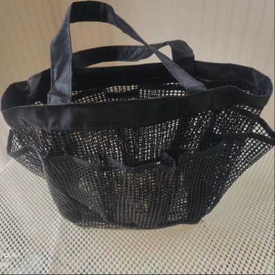 Bolsa de playa de malla de PVC transpirable Bolsa deportiva para actividades al aire libre LOGO personalizado