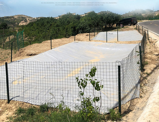 En el caso de las instalaciones de agua de lluvia de invernadero, el tanque de almacenamiento de agua de lonas de PVC para riego agrícola