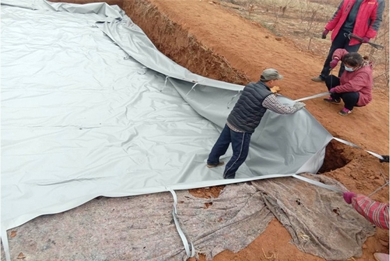Saco de recolección de agua de lluvia agrícola duradero para un almacenamiento eficiente
