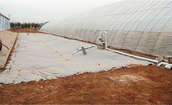 En el caso de las instalaciones de agua de lluvia de invernadero, el tanque de almacenamiento de agua de lonas de PVC para riego agrícola
