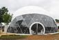 tienda de los 5M Luxury Geodesic Dome con las tuberías de acero y las tiendas del partido de la bóveda de la cubierta transparente