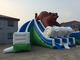Casa gigante de la despedida de la ciudad de la diversión del parque de atracciones del tobogán acuático inflable al aire libre del parque temático