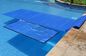 Anti - cubierta solar de la piscina de 100um 200um de la piscina de la cubierta del color PE de la manta azul solar ULTRAVIOLETA de la burbuja