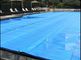 Anti - cubierta solar de la piscina de 100um 200um de la piscina de la cubierta del color PE de la manta azul solar ULTRAVIOLETA de la burbuja