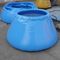 la cebolla 5500L forma el tanque de almacenamiento del agua de la lona del PVC TPU que los tanques de agua portátiles riegan el tanque de sujeción