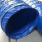 Capa anti del silicio de la ronda de la salida de la cubierta protectora de la prenda impermeable de la lona del PVC