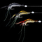 La pesca suave de la noche del cebo del camarón engaña la simulación 6g de los 9cm con el gancho