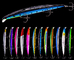 12 perca de los colores 18CM/22.6g 2#Hooks, Crucian, cebo grande de la pesca en mar del señuelo de los piscardos de Culter Alburnus