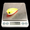 6 colores 5.50CM/12.2g 3D observan señuelo flotante de pesca con cebo de cuchara con cebo de cuchara duro plástico de la pesca de Popper del bastidor de cebo