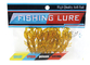 La pesca de Crystal Soft Shrimp Worm Bait engaña 6 colores los 5.5CM 1.4g 10PCS/Bag