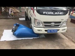 Prueba del depósito de agua flexible de lonas de PVC
