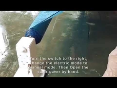 Reel de cubierta de la piscina