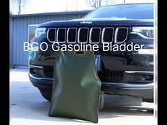 Bolsa portátil de gasolina de 20L/30L/40L/50L, bolsa de almacenamiento de combustible de TPU para coche, camión y motocicleta