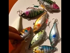 Señuelos de Plástico para Pesca Marítima, Láser, Cebos de Pesca Biónicos