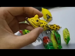 BGO Señuelo de rana Mullet Cebo de cabeza de serpiente Señuelo de pesca